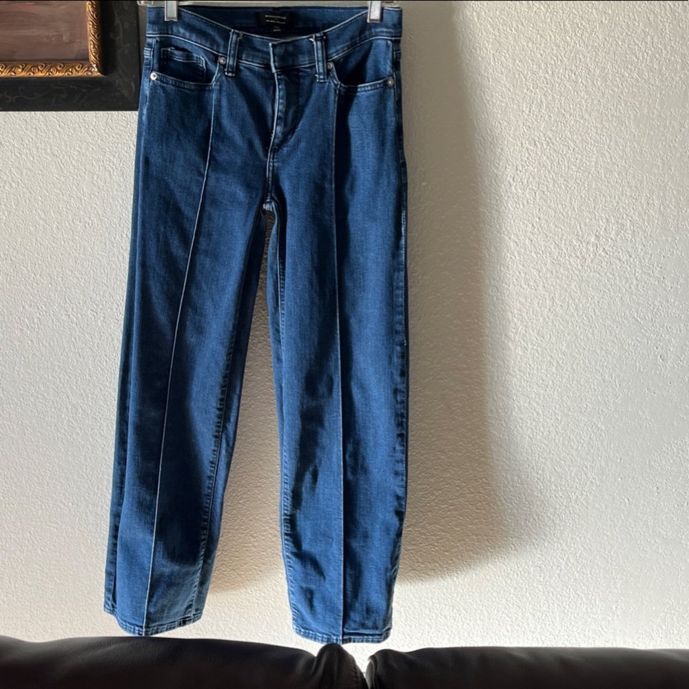 Banana Republic Mid-Rise Straight Blue Jeans Size 25/0